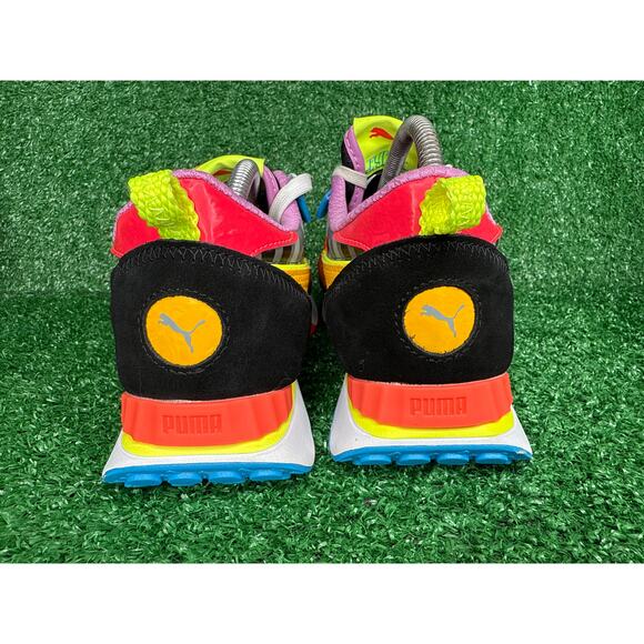 Puma Rider FV Lava Sneakers Glow in the Dark 388905 01 Men’s Size 9 - Picture 5 of 8